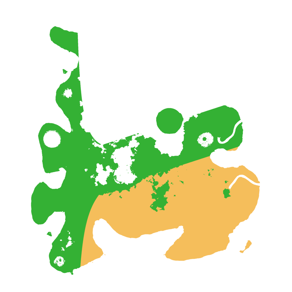 Biome Rust Map: Procedural Map, Size: 3000, Seed: 24472