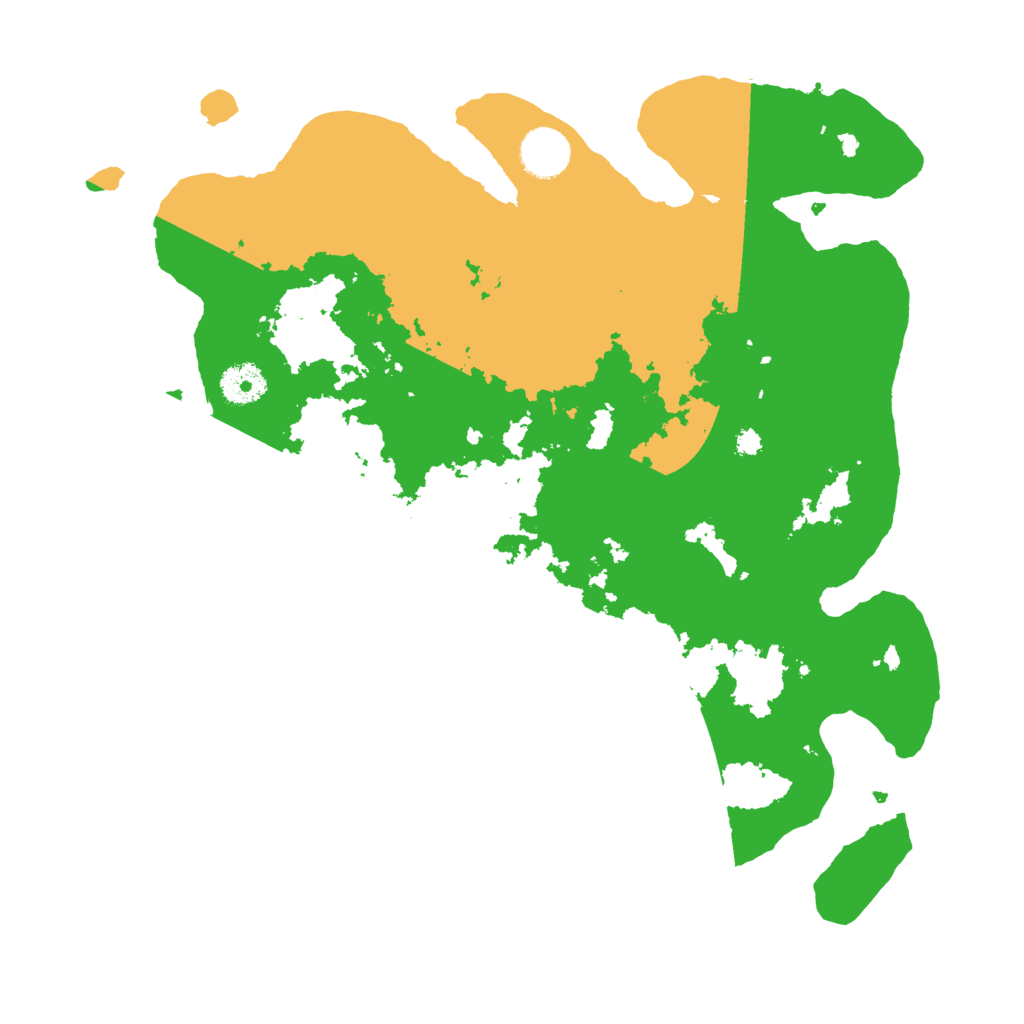 Biome Rust Map: Procedural Map, Size: 3600, Seed: 1615116783