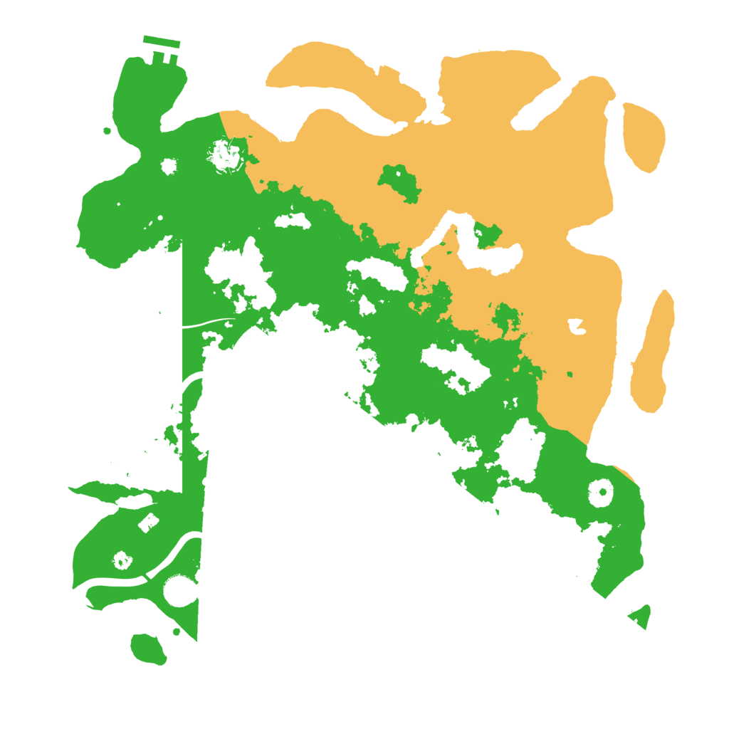 Biome Rust Map: Procedural Map, Size: 4000, Seed: 1414519089