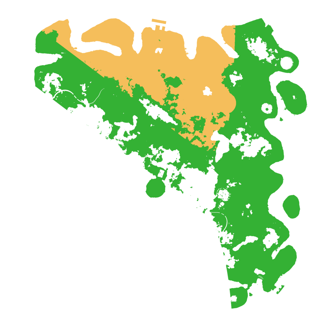 Biome Rust Map: Procedural Map, Size: 4500, Seed: 19789430