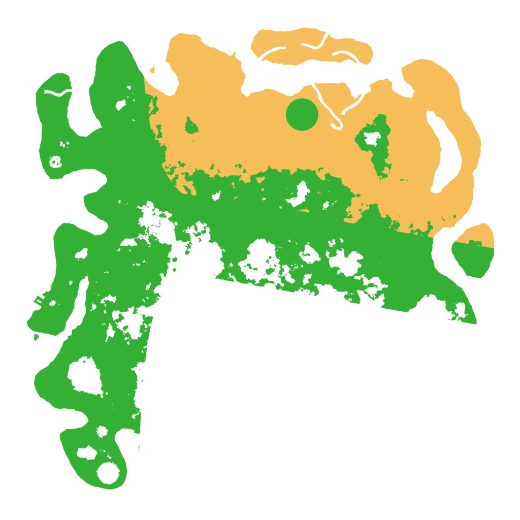 Biome Rust Map: Procedural Map, Size: 4250, Seed: 654974310