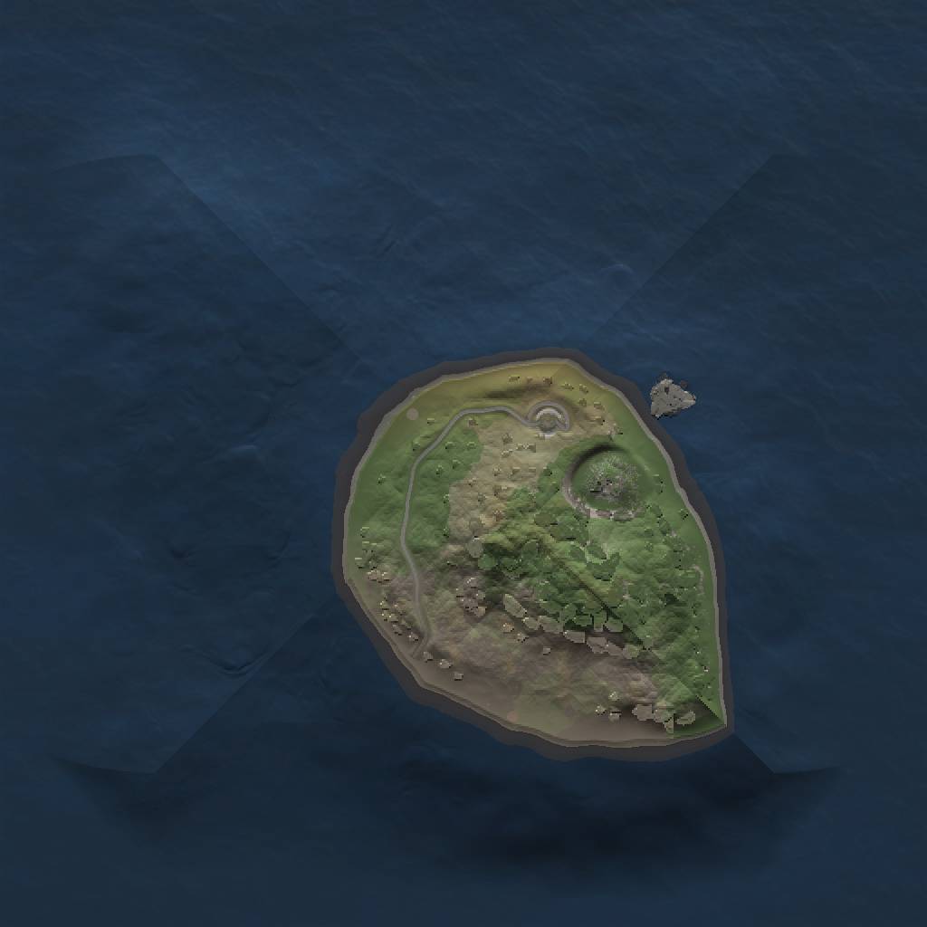 Rust Map: Procedural Map, Size: 1100, Seed: 15, 3 Monuments