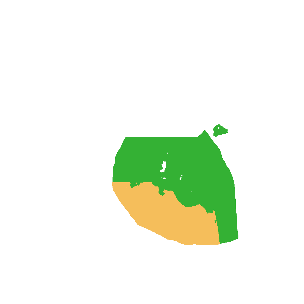 Biome Rust Map: Procedural Map, Size: 1100, Seed: 15