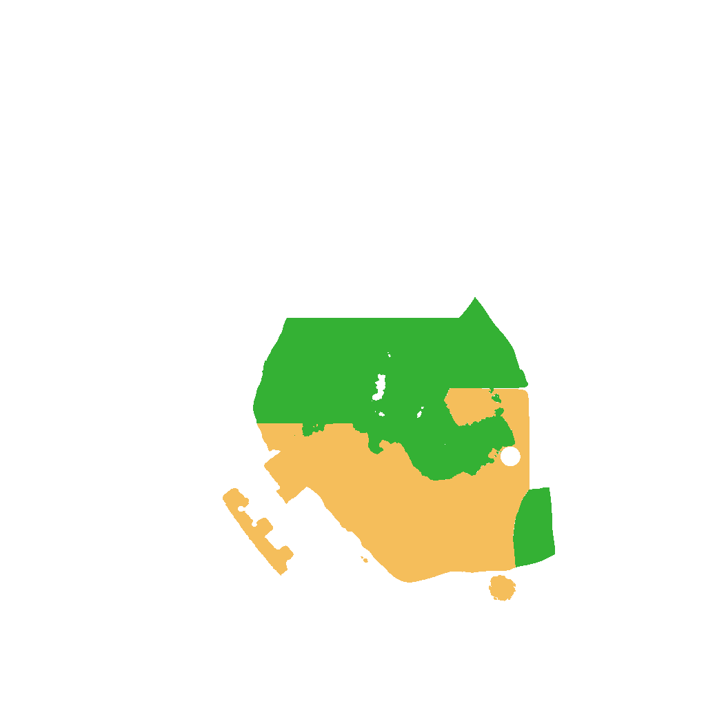 Biome Rust Map: Procedural Map, Size: 1100, Seed: 15