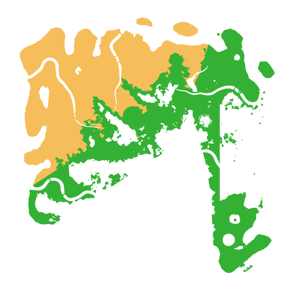 Biome Rust Map: Procedural Map, Size: 4250, Seed: 839132436