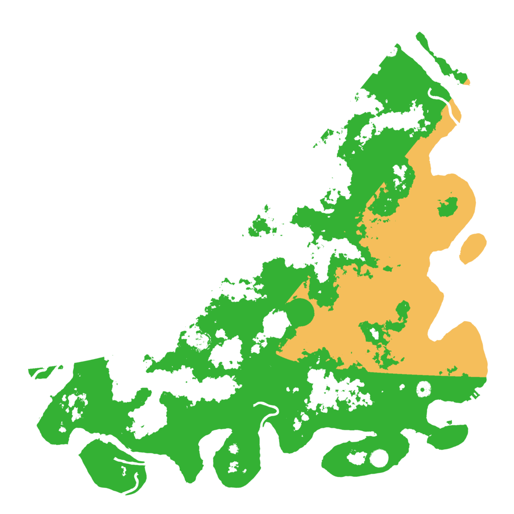 Biome Rust Map: Procedural Map, Size: 5000, Seed: 1753462100