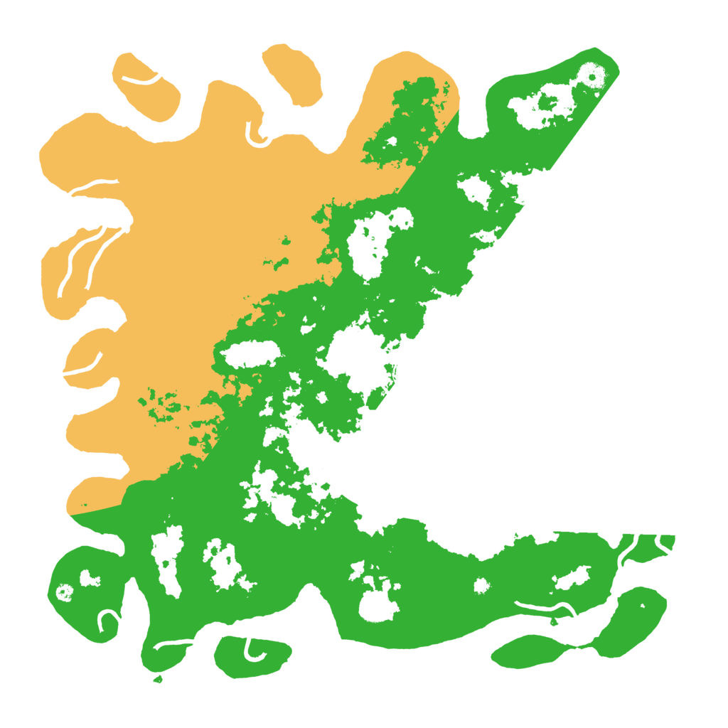 Biome Rust Map: Procedural Map, Size: 4250, Seed: 584006934
