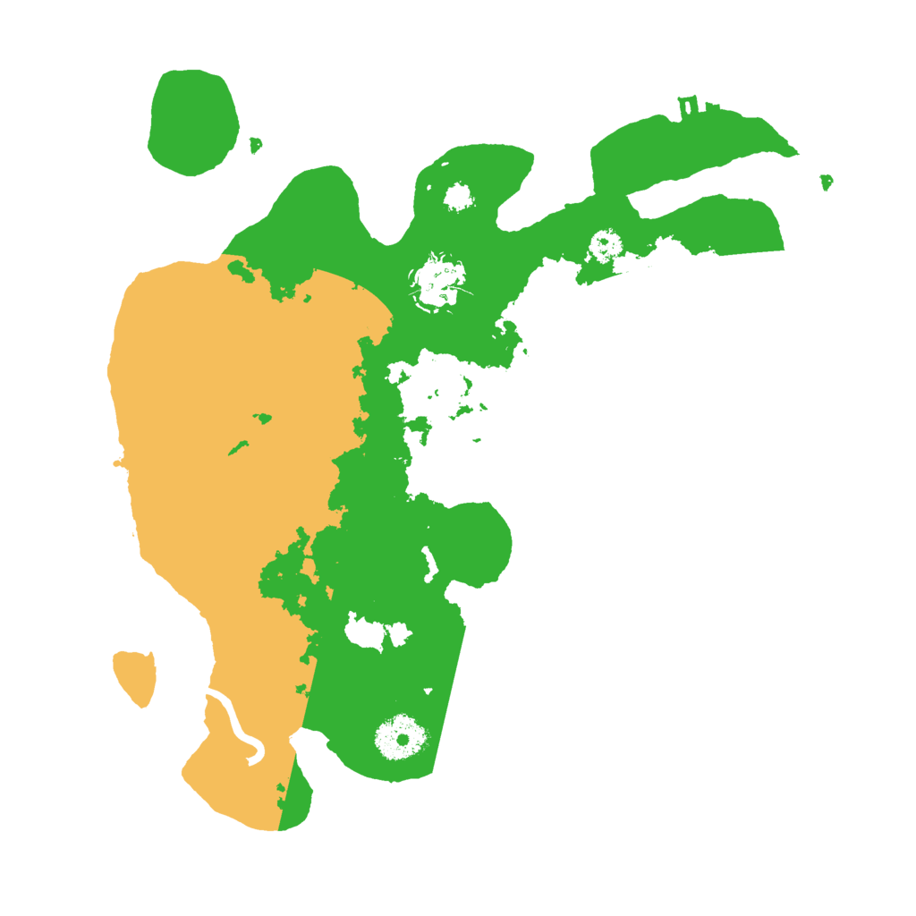 Biome Rust Map: Procedural Map, Size: 3000, Seed: 422872