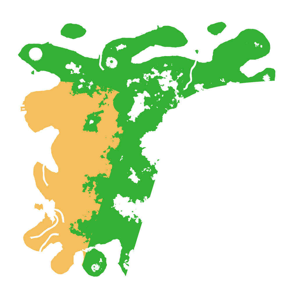 Biome Rust Map: Procedural Map, Size: 4000, Seed: 6542