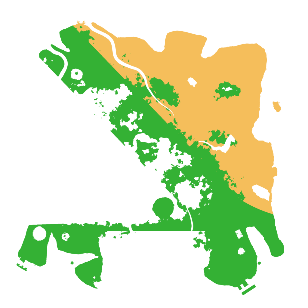 Biome Rust Map: Procedural Map, Size: 4000, Seed: 3234