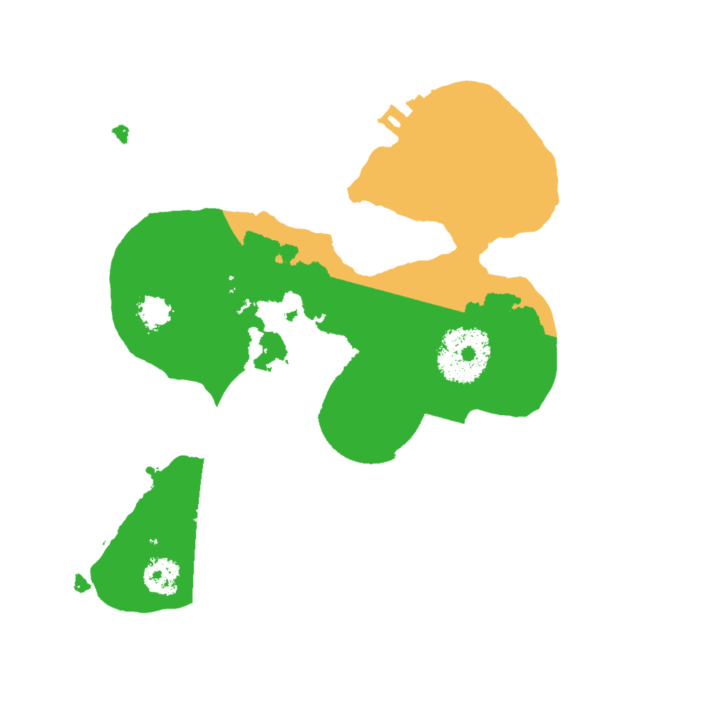 Biome Rust Map: Procedural Map, Size: 2000, Seed: 589