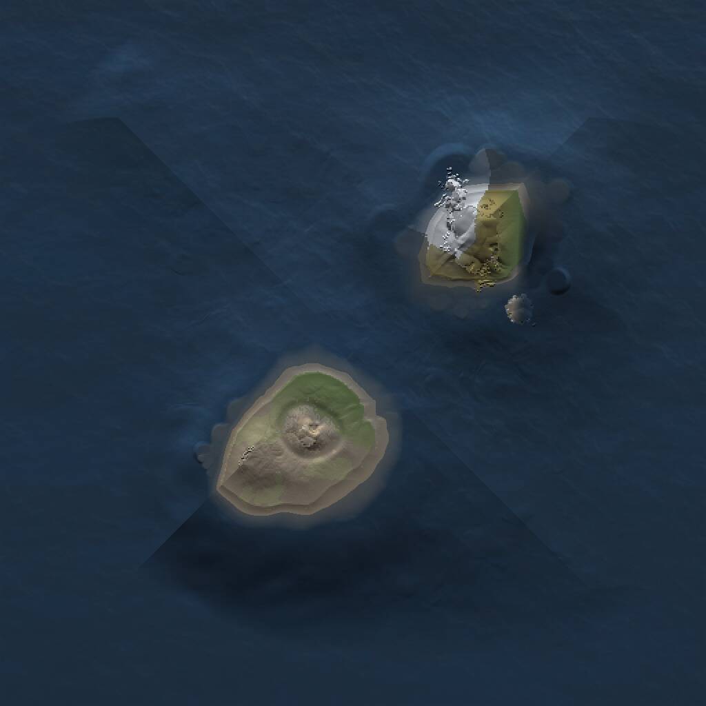 Rust Map: Procedural Map, Size: 1000, Seed: 549098600, 1 Monuments