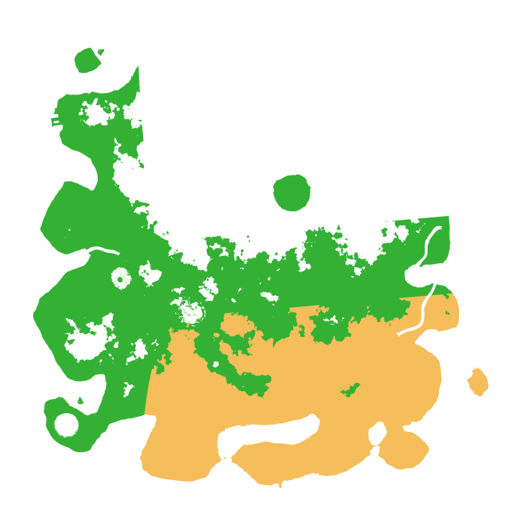 Biome Rust Map: Procedural Map, Size: 3850, Seed: 7831511