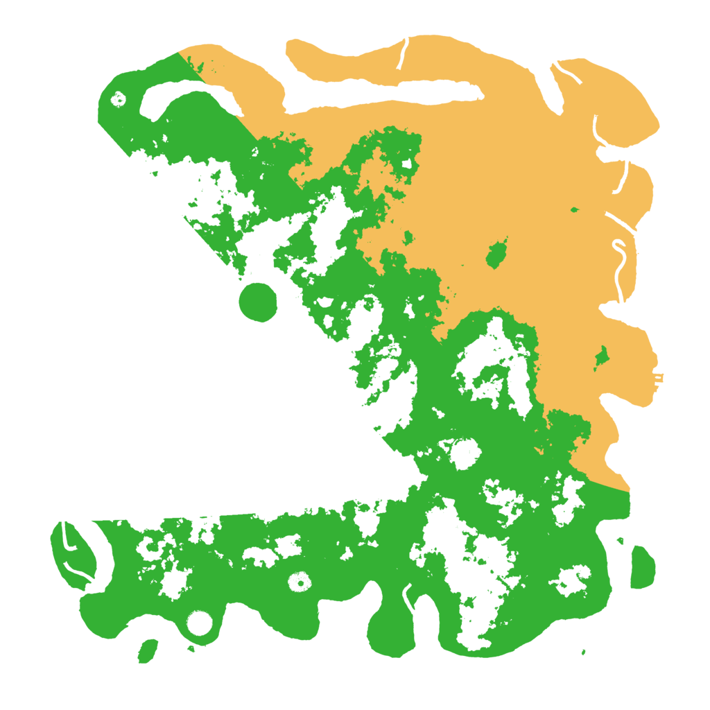 Biome Rust Map: Procedural Map, Size: 5000, Seed: 179164507