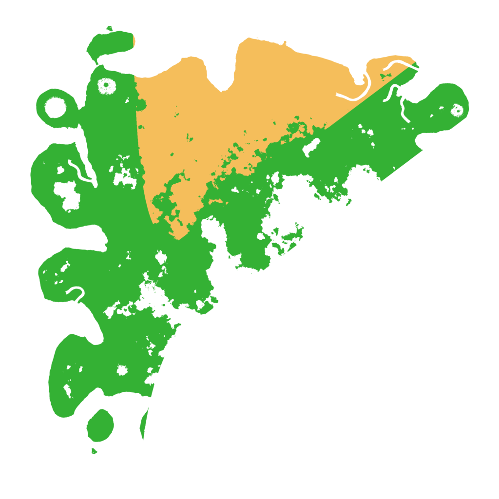 Biome Rust Map: Procedural Map, Size: 4250, Seed: 1189669675