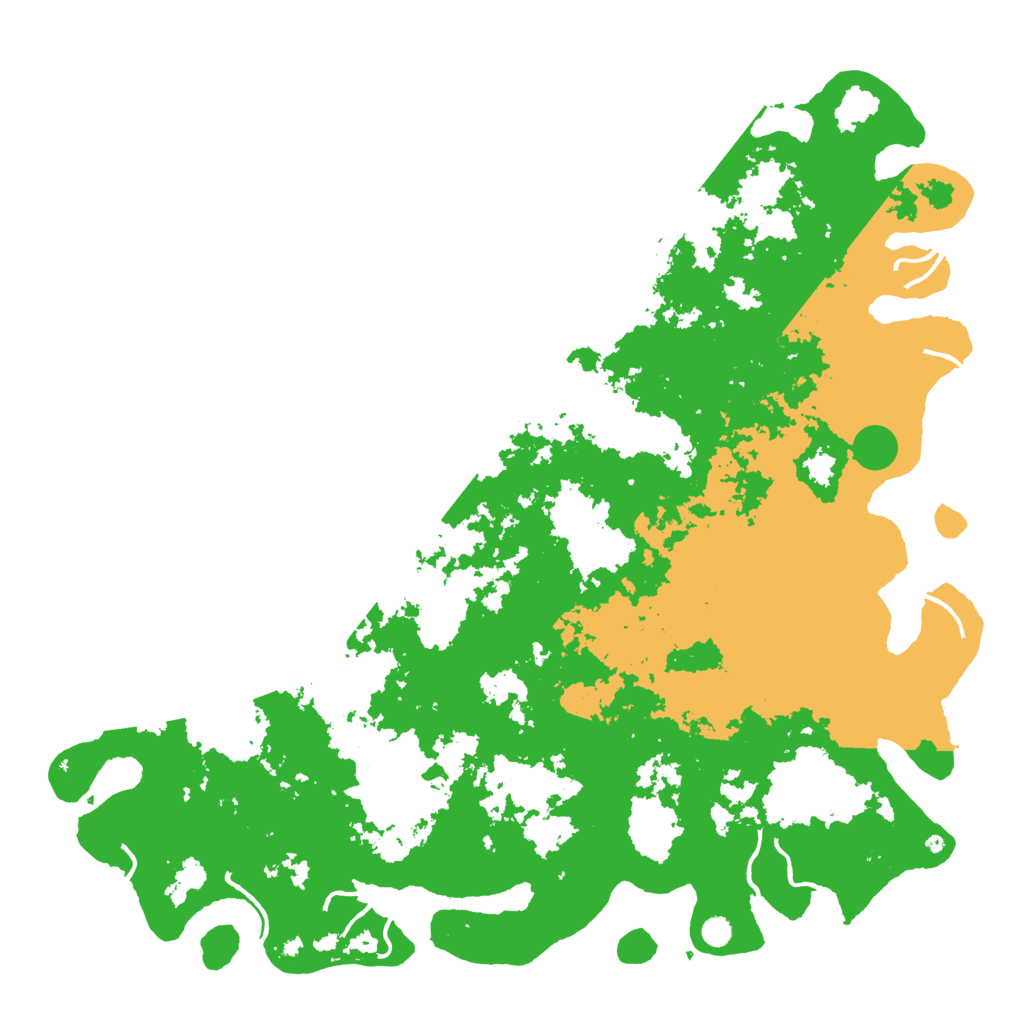 Biome Rust Map: Procedural Map, Size: 6000, Seed: 859978505