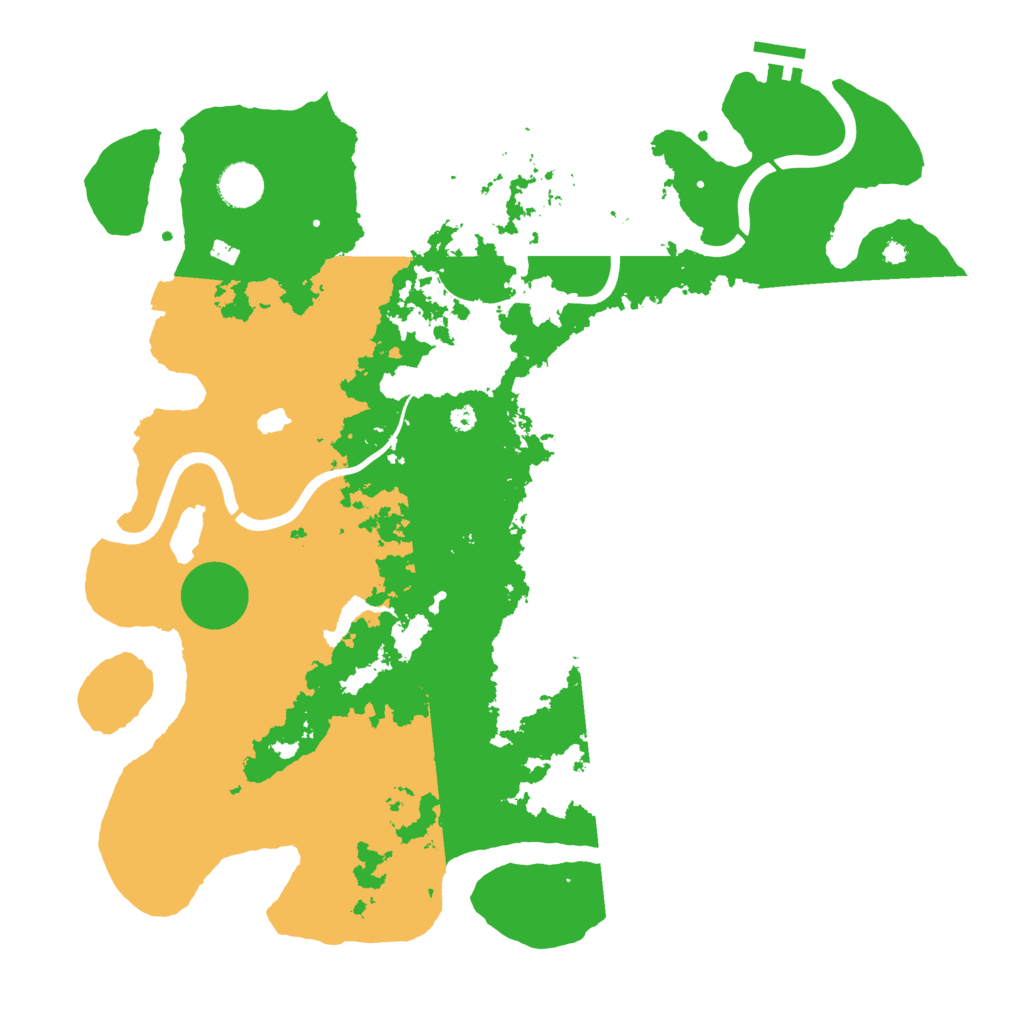 Biome Rust Map: Procedural Map, Size: 4000, Seed: 522