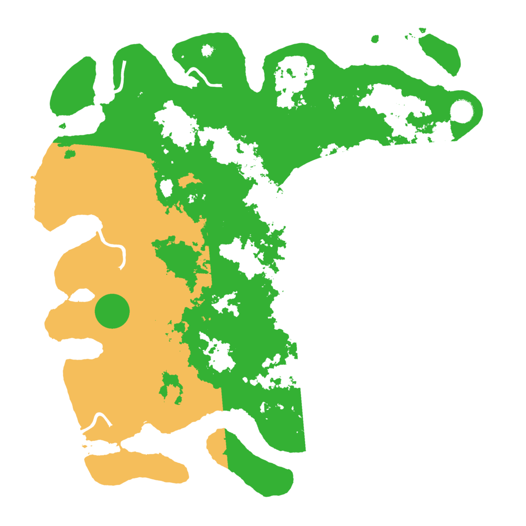 Biome Rust Map: Procedural Map, Size: 4000, Seed: 34967