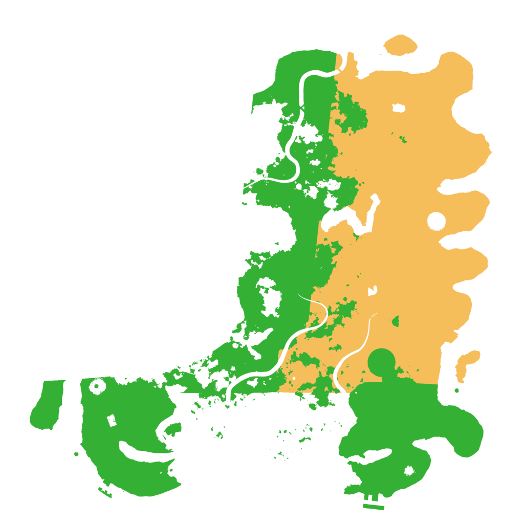 Biome Rust Map: Procedural Map, Size: 5000, Seed: 1647348633