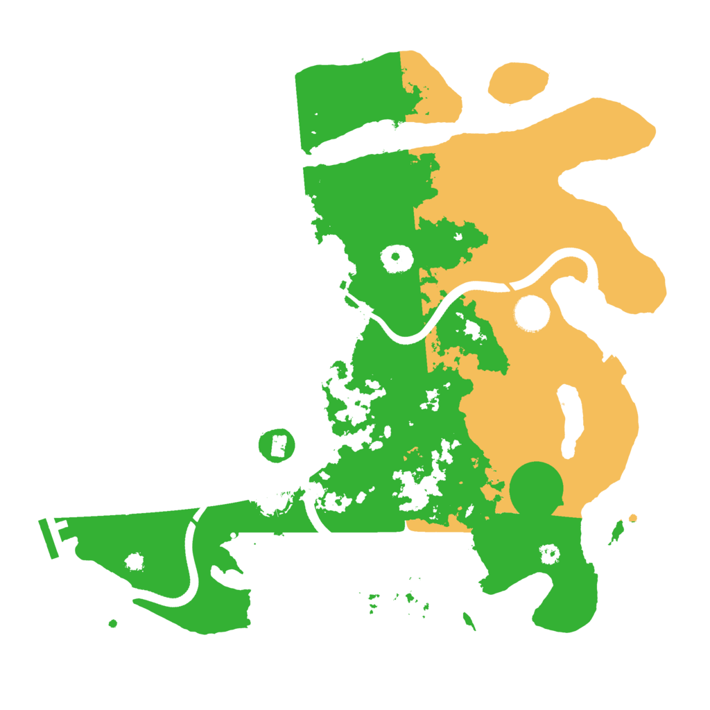 Biome Rust Map: Procedural Map, Size: 3500, Seed: 1081380972