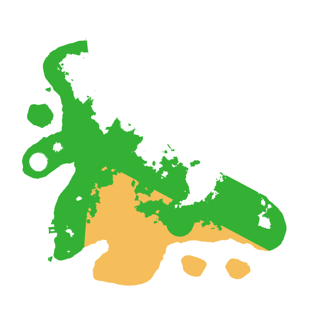 Biome Rust Map: Procedural Map, Size: 3000, Seed: 24118