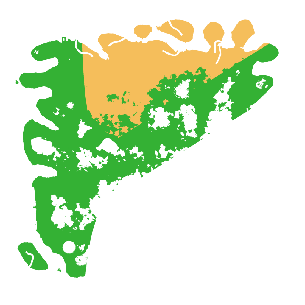 Biome Rust Map: Procedural Map, Size: 4250, Seed: 1048430373