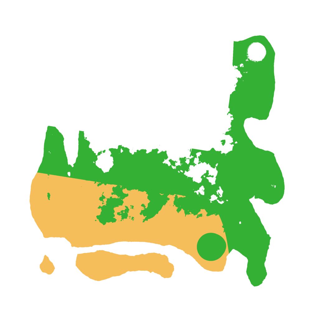 Biome Rust Map: Barren, Size: 3000, Seed: 98977