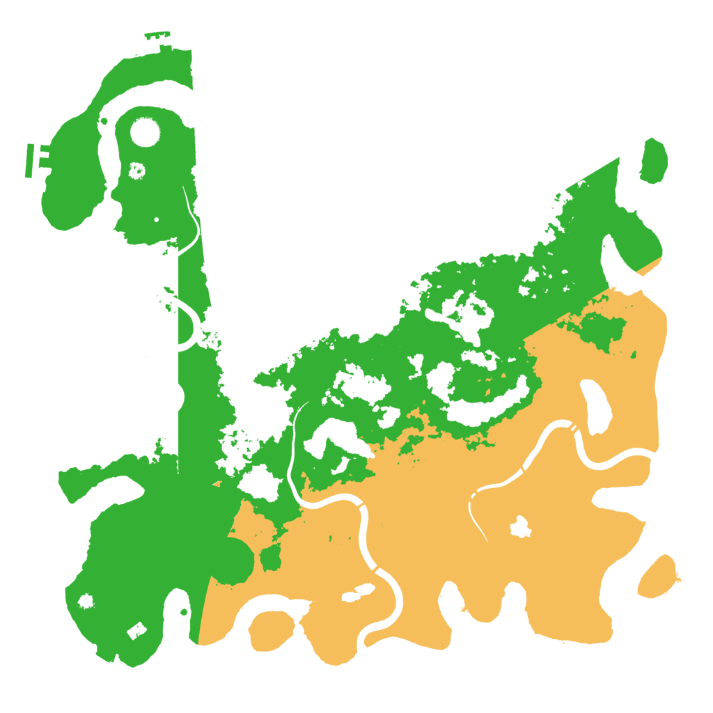 Biome Rust Map: Procedural Map, Size: 4250, Seed: 1071329847