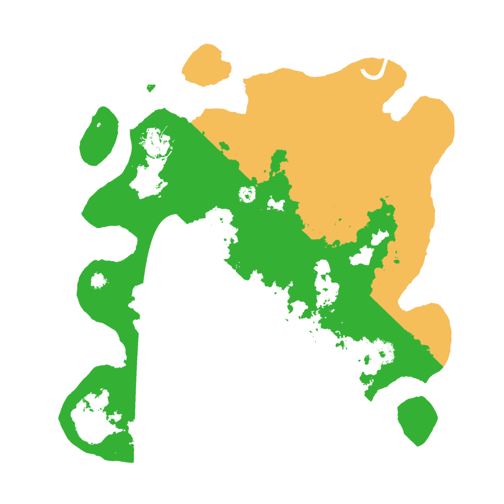 Biome Rust Map: Procedural Map, Size: 3000, Seed: 363291675