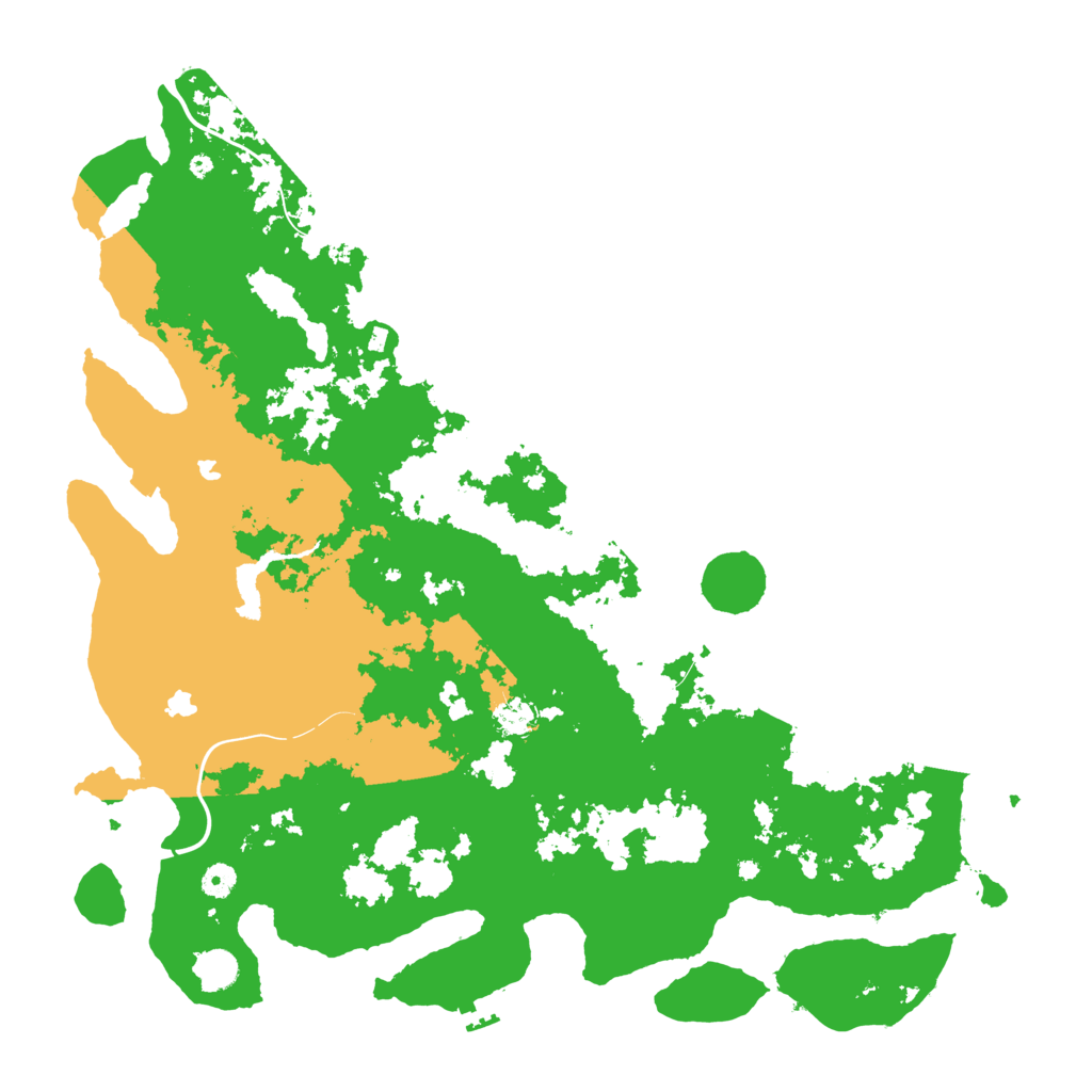 Biome Rust Map: Procedural Map, Size: 4800, Seed: 64787769