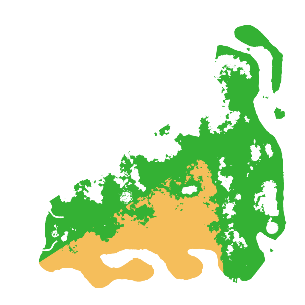 Biome Rust Map: Procedural Map, Size: 4500, Seed: 6712