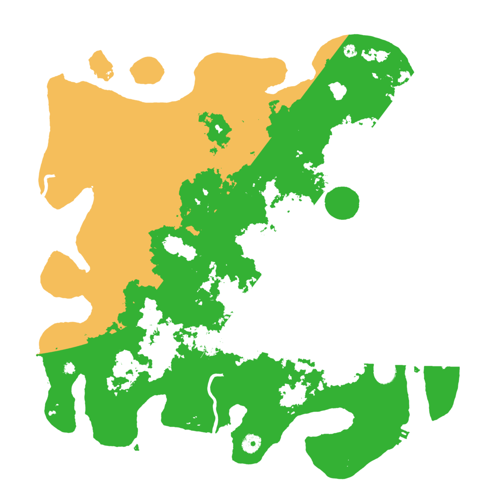 Biome Rust Map: Procedural Map, Size: 4000, Seed: 119377
