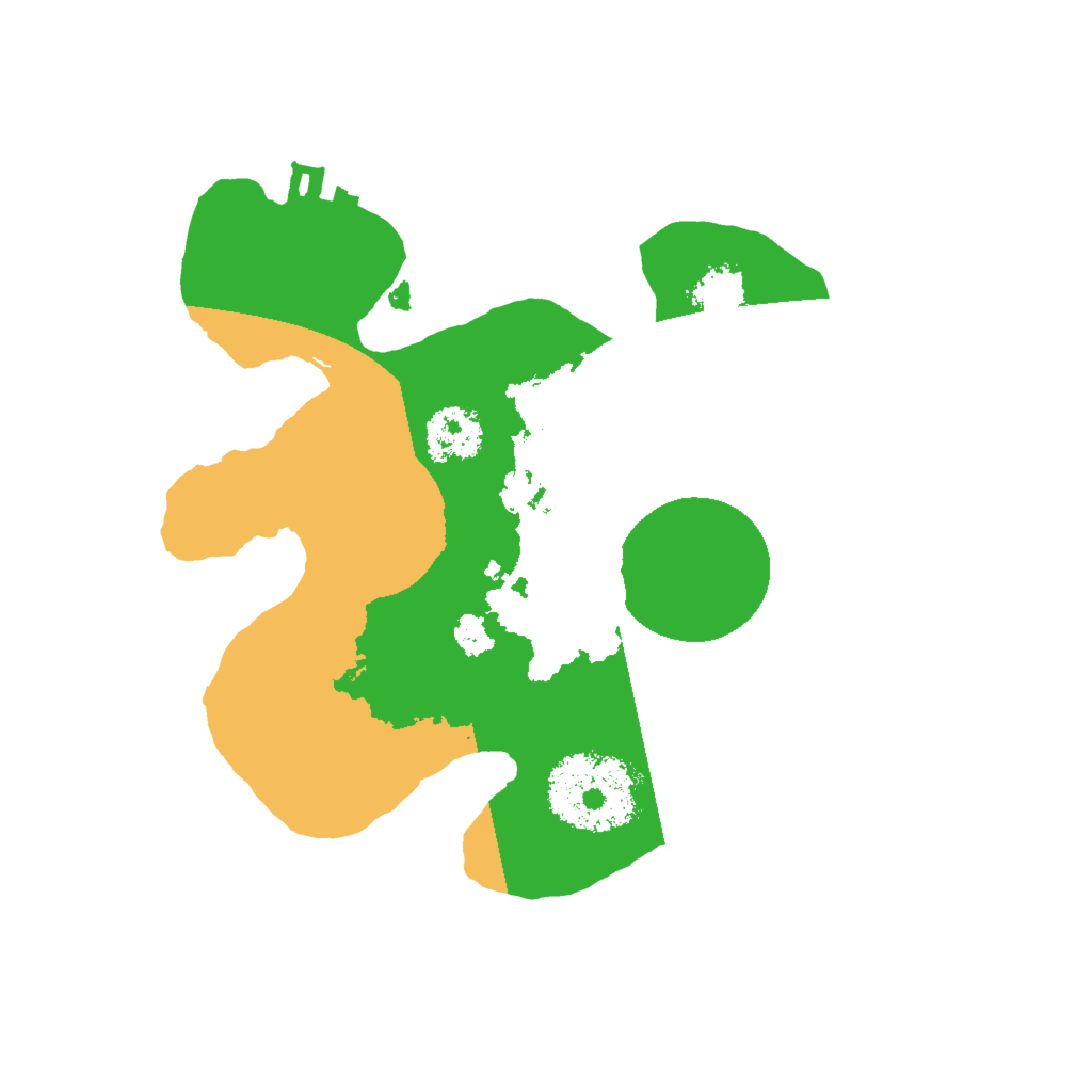 Biome Rust Map: Procedural Map, Size: 2000, Seed: 1455211050