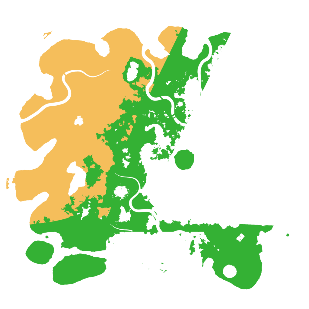Biome Rust Map: Procedural Map, Size: 4250, Seed: 1390207549