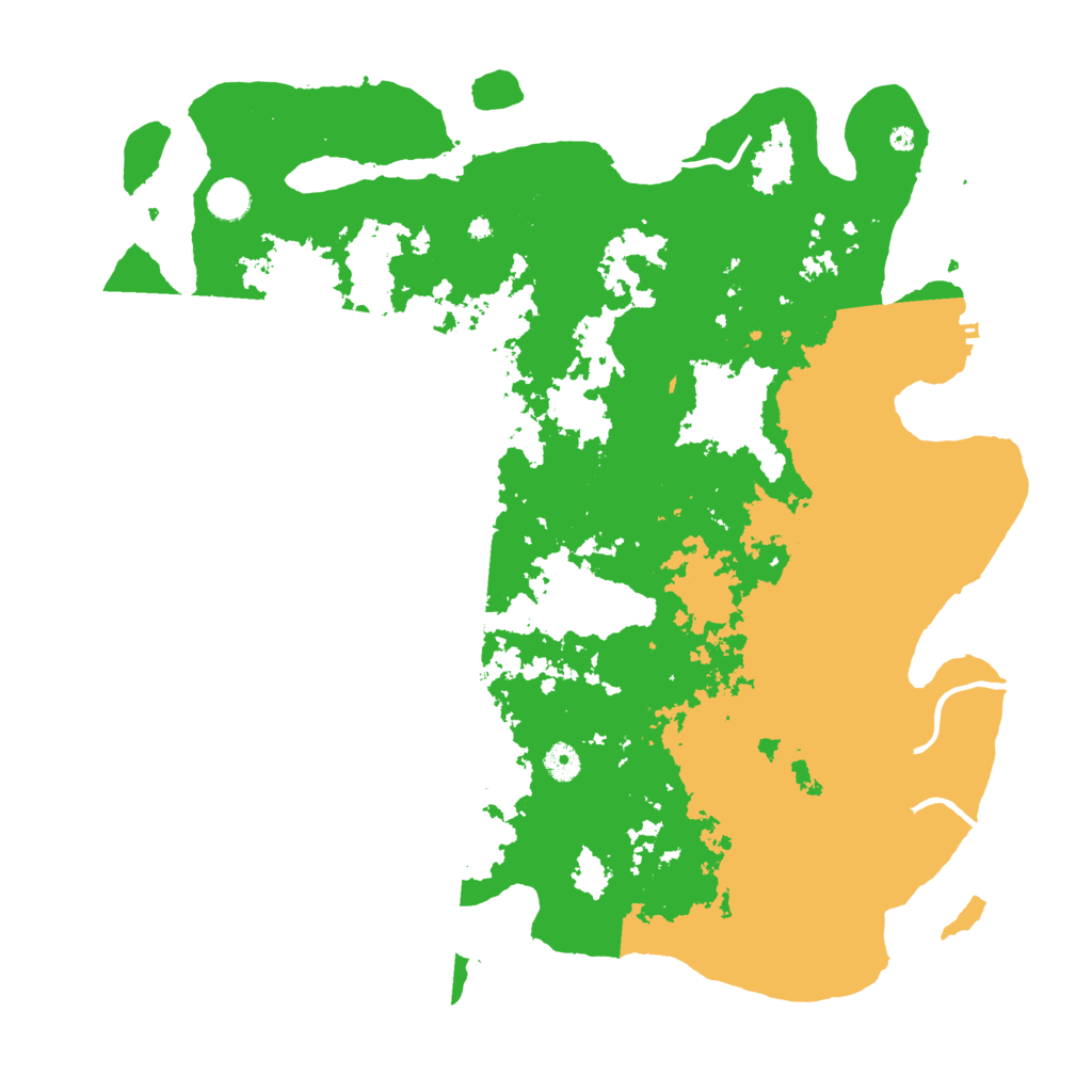Biome Rust Map: Procedural Map, Size: 4500, Seed: 316328557