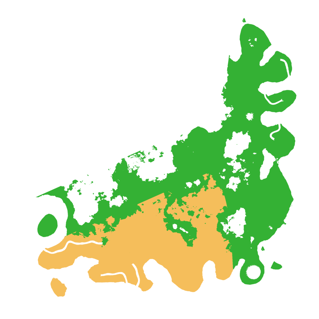Biome Rust Map: Procedural Map, Size: 4000, Seed: 735262623