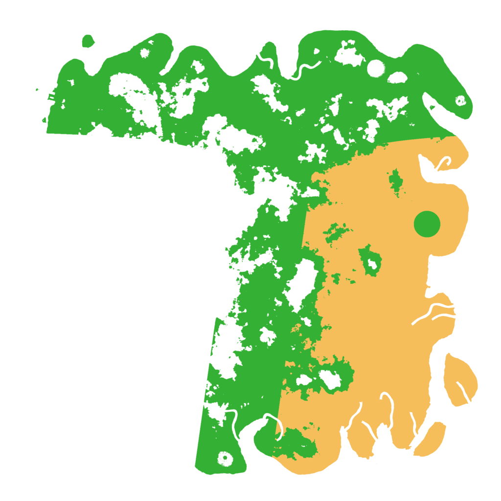 Biome Rust Map: Procedural Map, Size: 5000, Seed: 47110