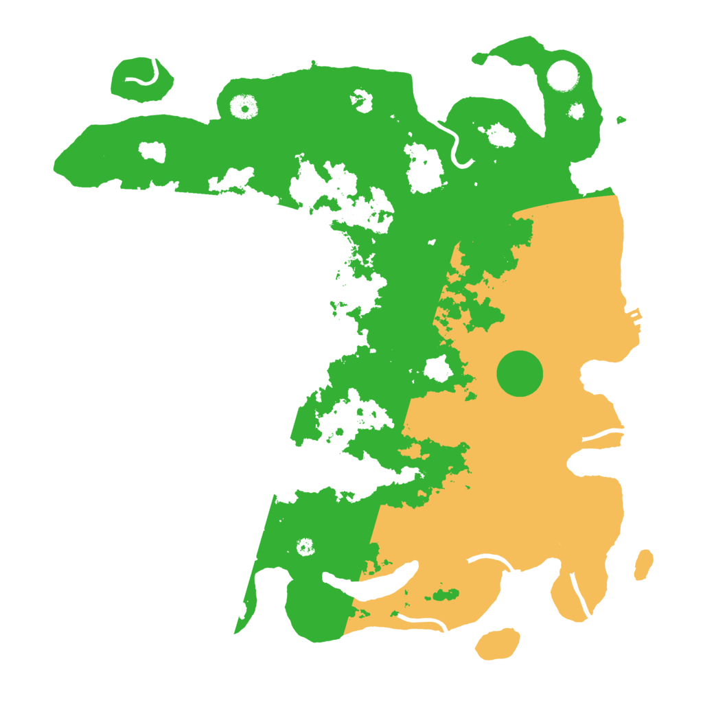 Biome Rust Map: Procedural Map, Size: 4000, Seed: 354196236