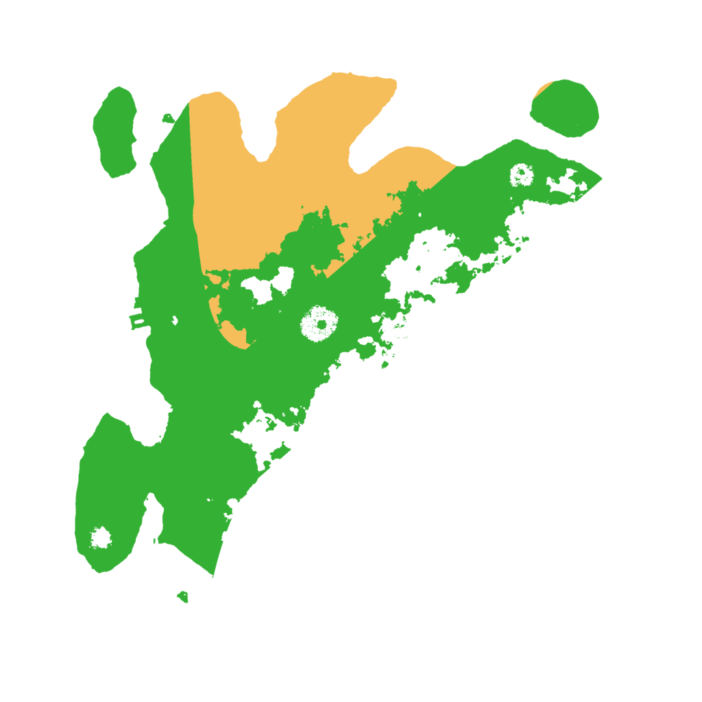 Biome Rust Map: Procedural Map, Size: 3000, Seed: 2411