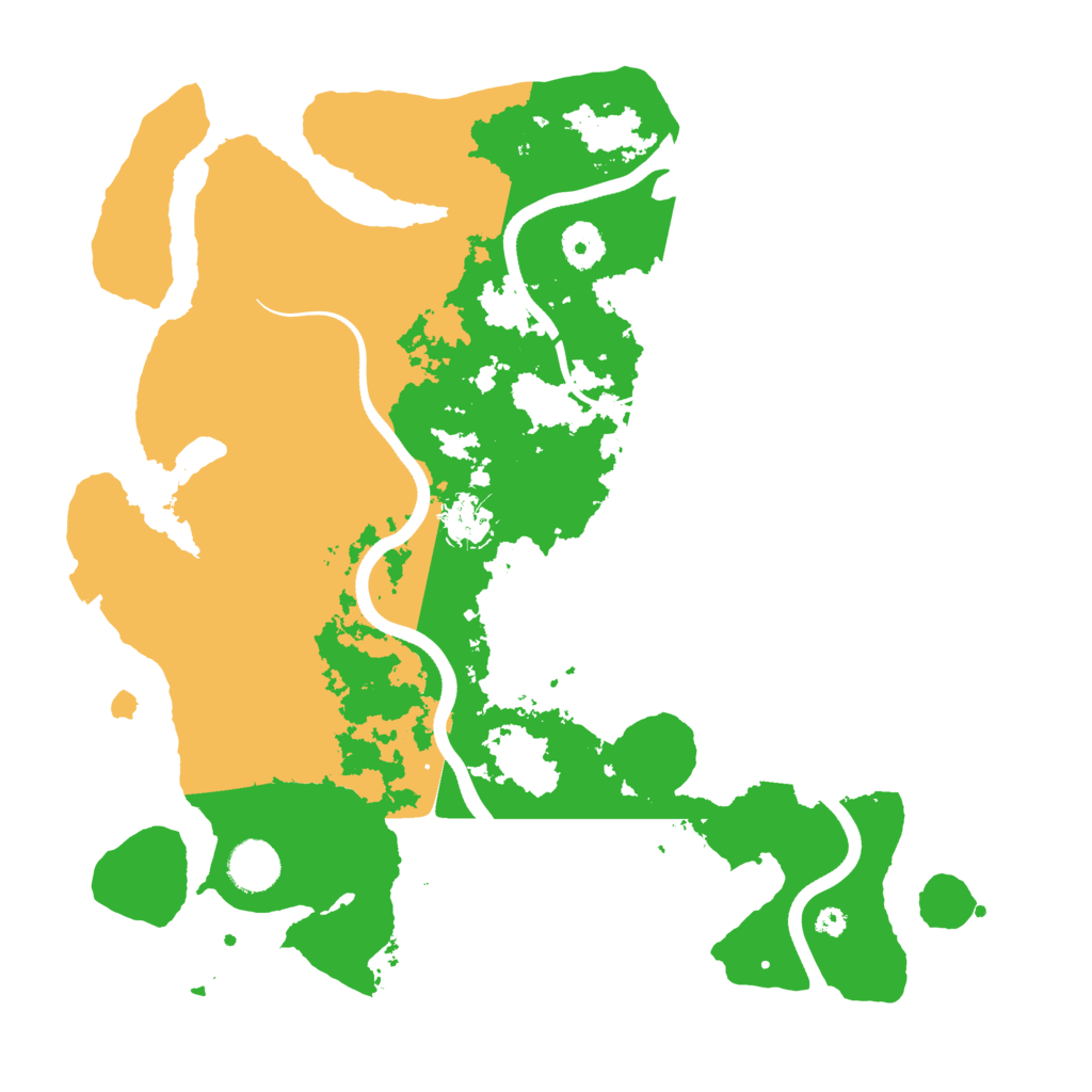 Biome Rust Map: Procedural Map, Size: 3700, Seed: 1065863416