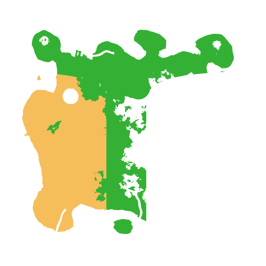 Biome Rust Map: Procedural Map, Size: 3000, Seed: 1777859954