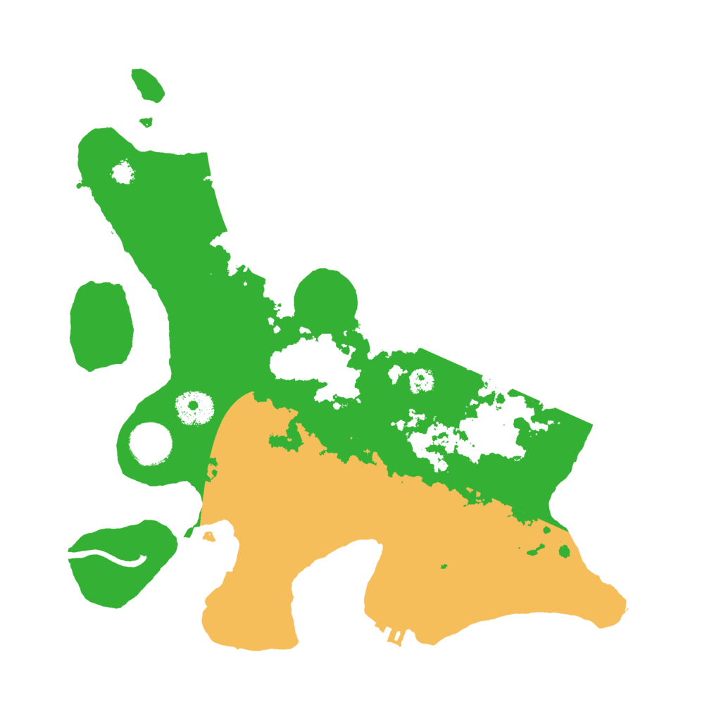 Biome Rust Map: Procedural Map, Size: 3000, Seed: 856541684