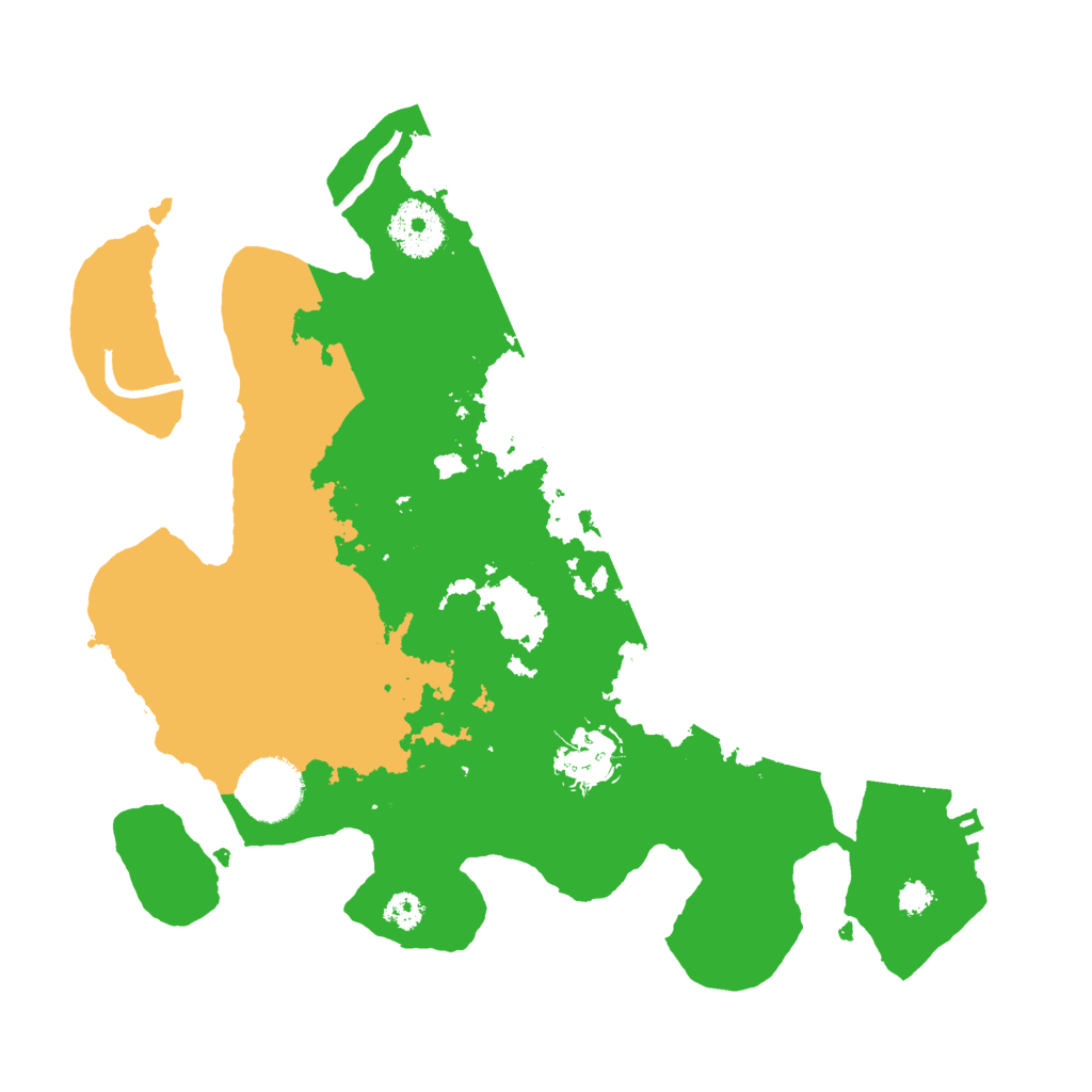 Biome Rust Map: Procedural Map, Size: 3000, Seed: 55526