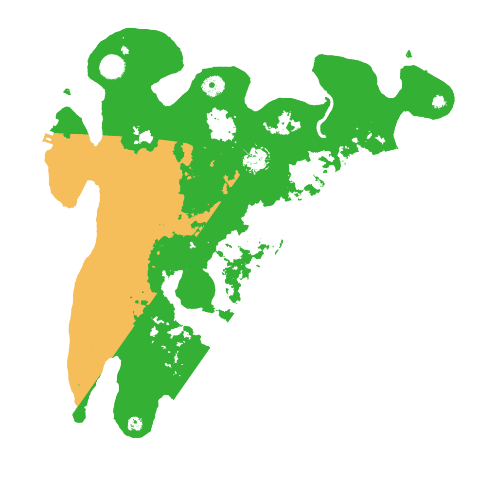 Biome Rust Map: Procedural Map, Size: 3500, Seed: 876680979