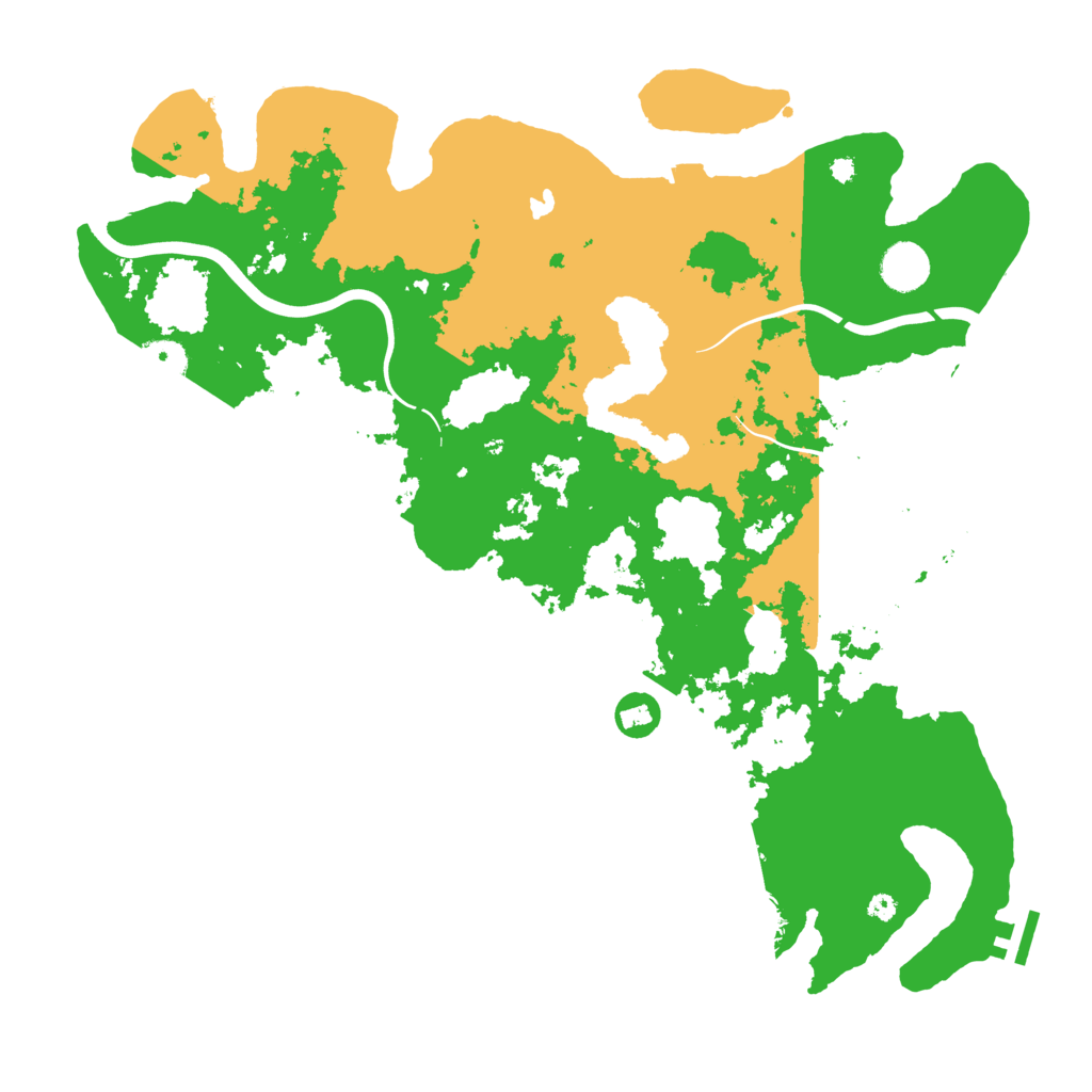 Biome Rust Map: Procedural Map, Size: 4000, Seed: 651884243