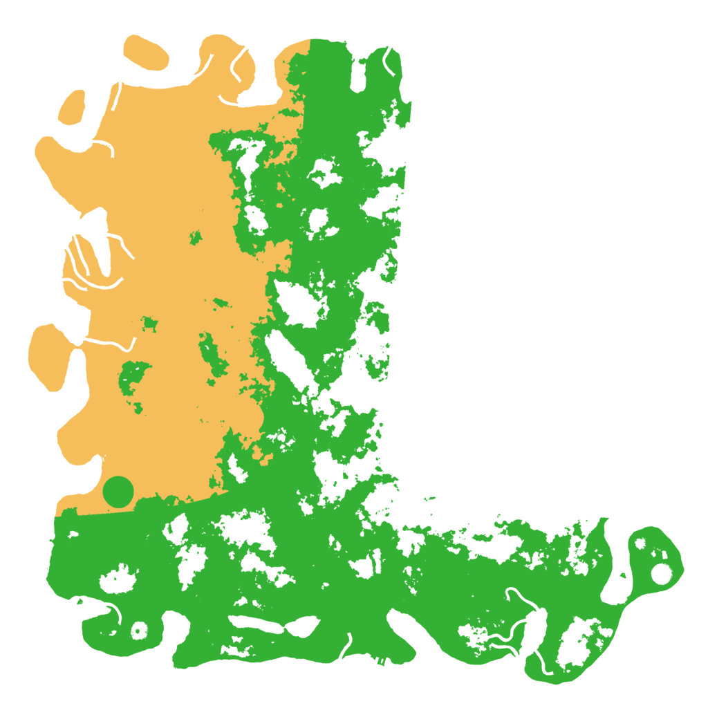 Biome Rust Map: Procedural Map, Size: 6000, Seed: 67756680