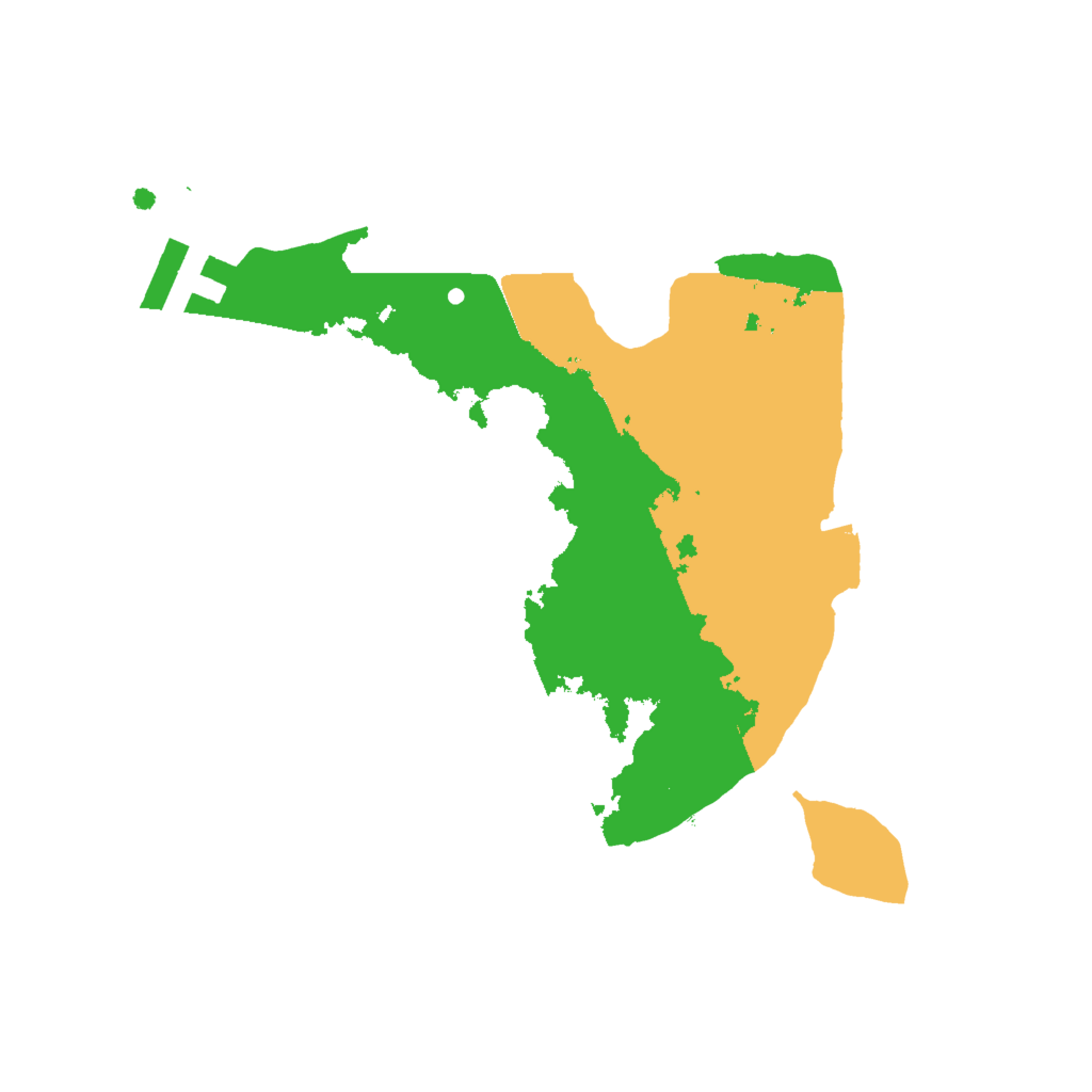 Biome Rust Map: Procedural Map, Size: 2000, Seed: 2104457150