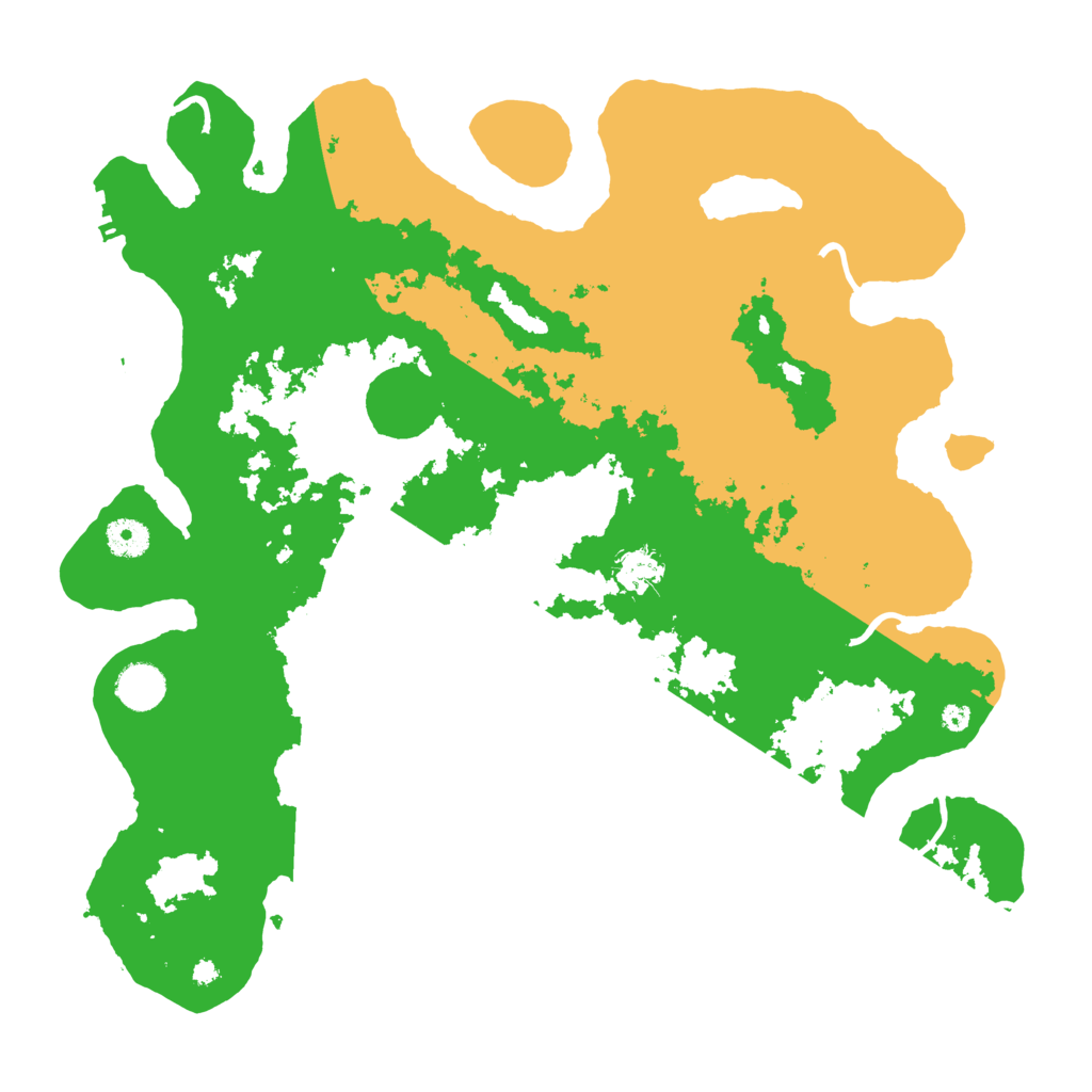 Biome Rust Map: Procedural Map, Size: 4000, Seed: 163528475