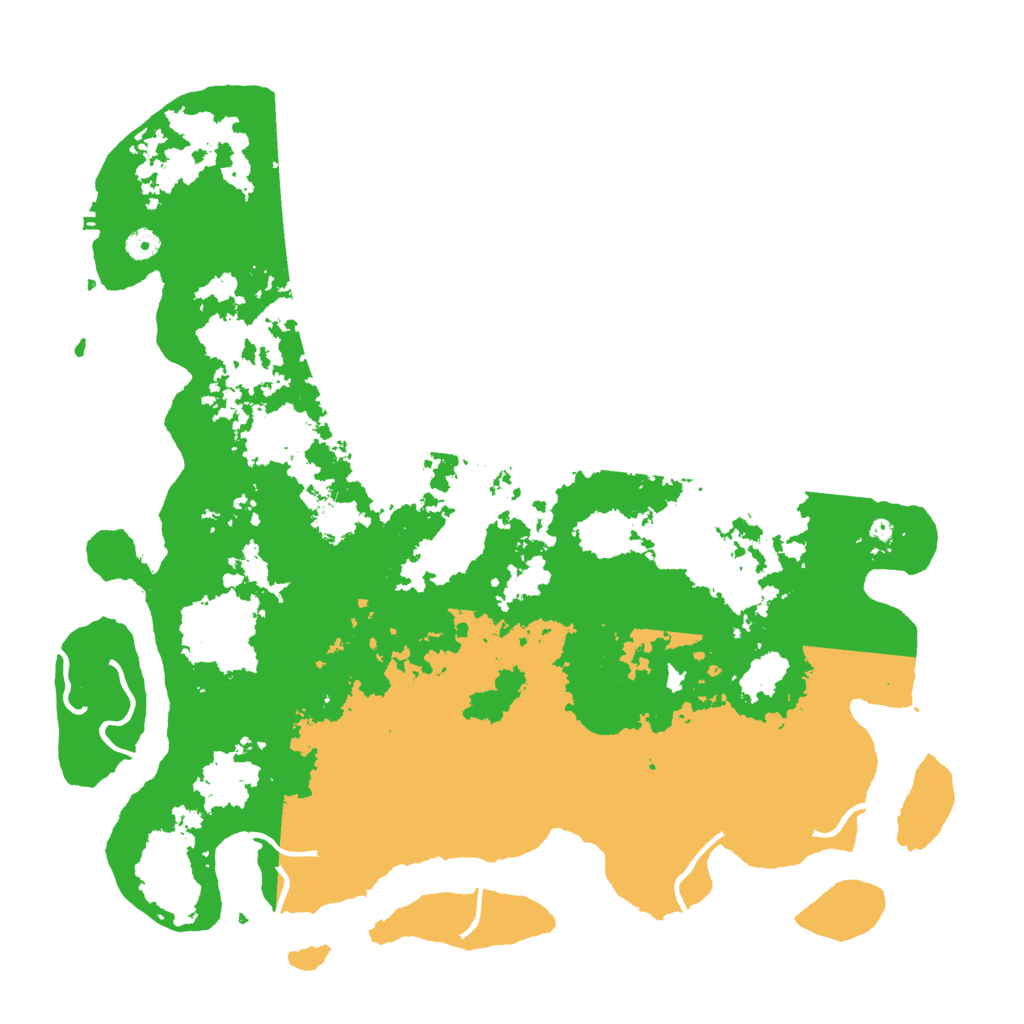 Biome Rust Map: Procedural Map, Size: 4800, Seed: 56342617
