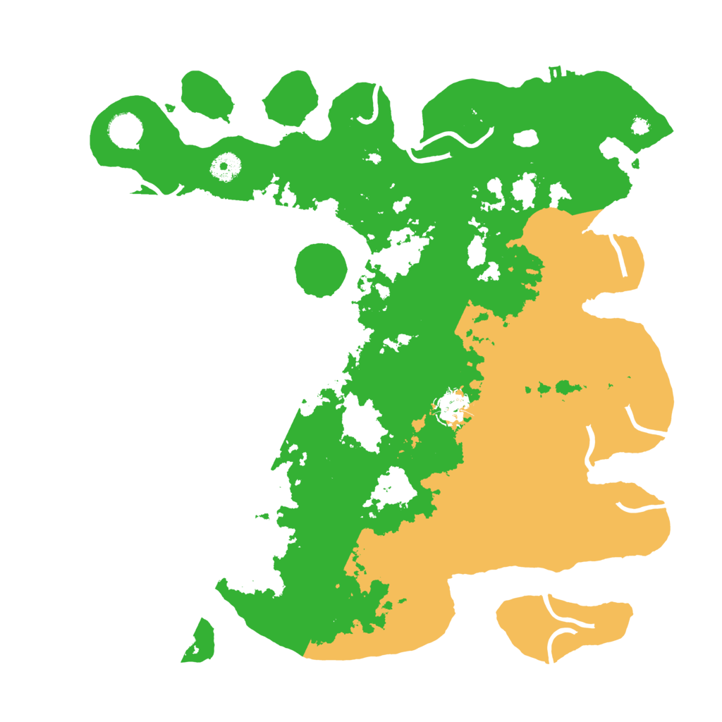 Biome Rust Map: Procedural Map, Size: 3750, Seed: 71067451